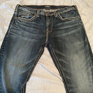 Silver Jeans Co Suki Jeans Western Glove Works CA00508 Bootcut